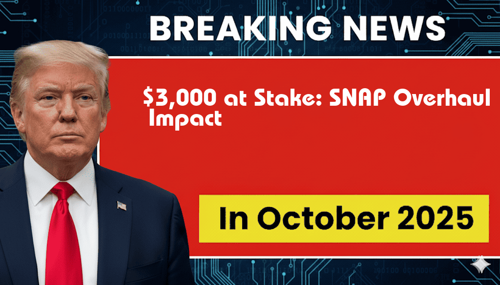 $3,000 at Stake: Who Will Be Affected by the 2025 SNAP Overhaul?