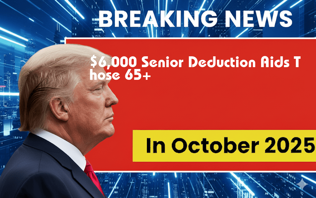 $6,000 Senior Deduction Outshines $4,000 Previous Version — Major Advantage for Those 65 and Older