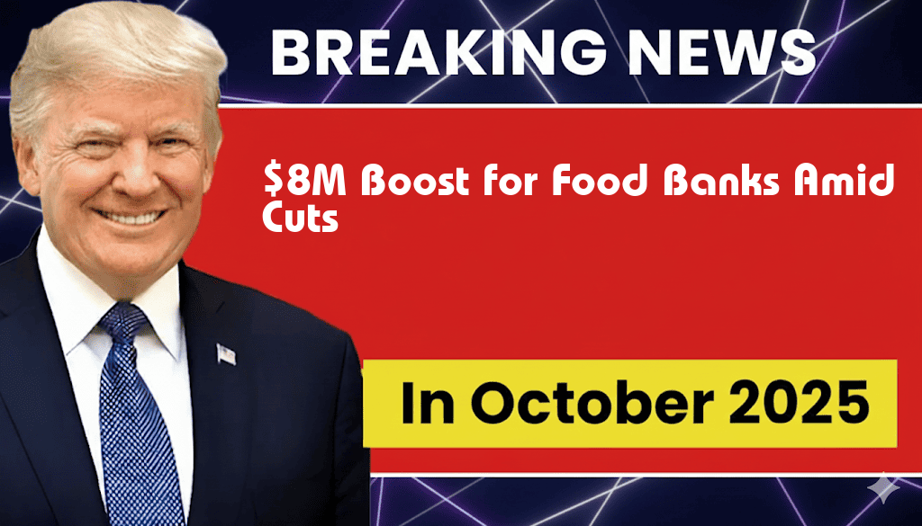 $8 Million Funding Increase for Food Banks Amid SNAP Budget Cuts