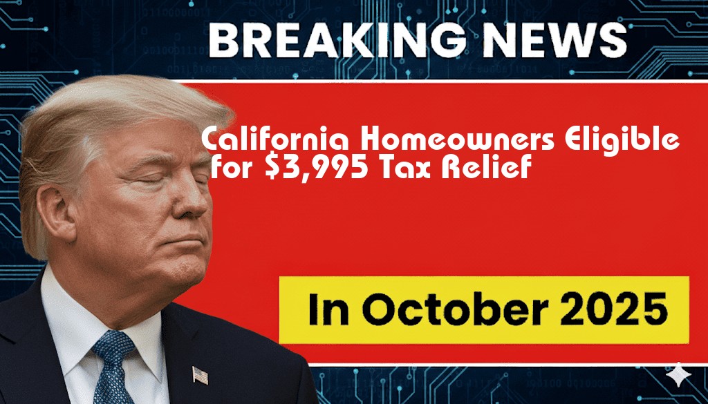 California Homeowners Eligible for $3,995 Tax Relief, Subject to Phase-Out Conditions