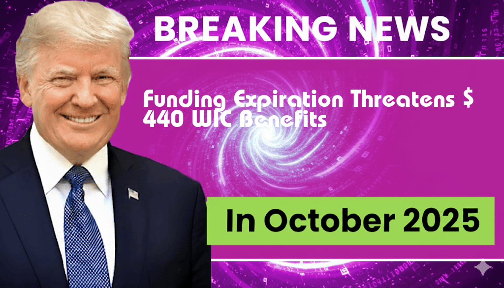 Impending Funding Expiration Threatens $440 Monthly WIC Benefits