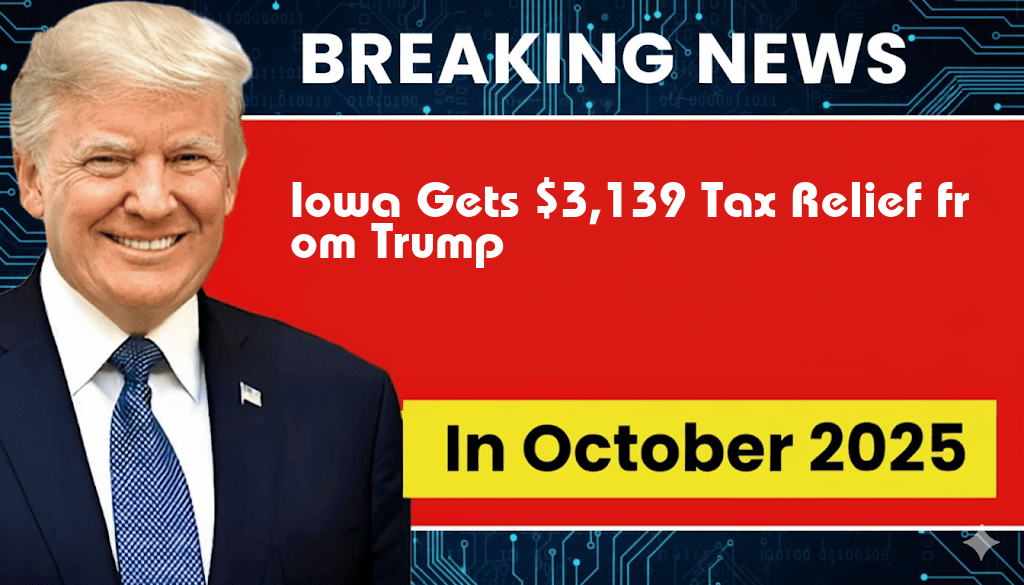 Iowa to Receive $3,139 in Tax Relief from Trump’s Tax Plan