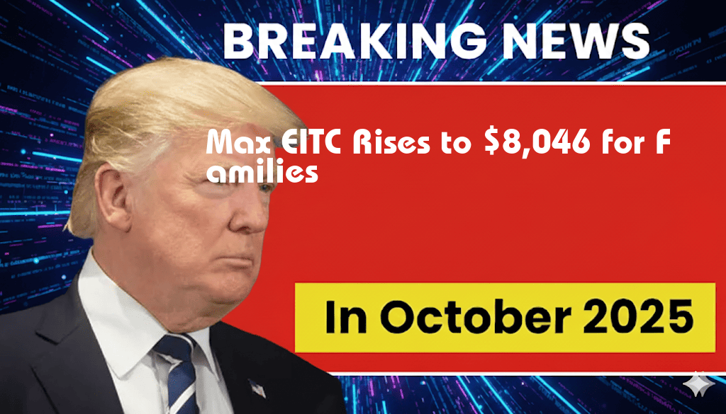 Max EITC Increases to $8,046 – A $216 Boost for Families with Three or More Kids