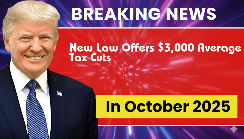 New Law Promises Over $3,000 in Average Tax Cuts Across All 50 States