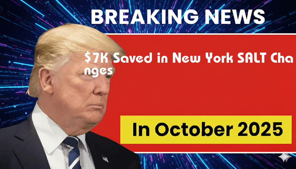 Over $7,000 Saved in New York Due to New SALT Regulations – State-by-State Breakdown