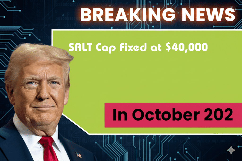 SALT Cap Set at $40,000 for Five Years Before Dropping to $10,000